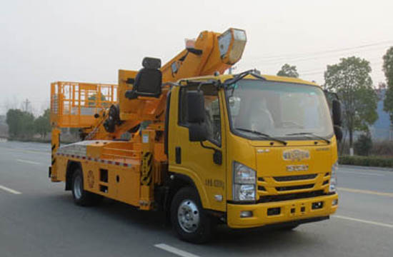 國(guó)六32米直臂式高空作業(yè)車(chē)
