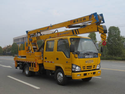 國(guó)六慶鈴16米高空作業(yè)車(chē)